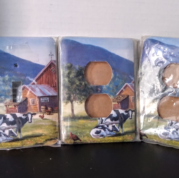 Switchplate Gallery Holstein cows - Picture 5 of 7